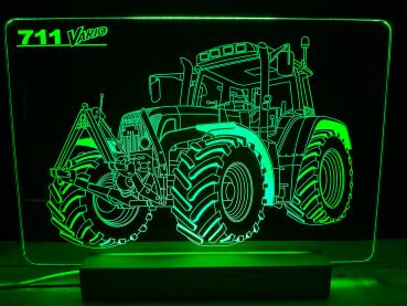 711 Vario Oldtimer Traktor LED Schild